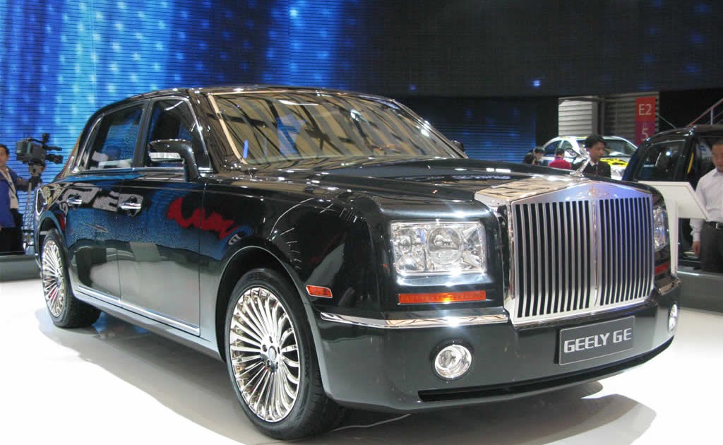 Geely GE (2009 - 2010) cinska napodobenina Rolls-Royce Phantom